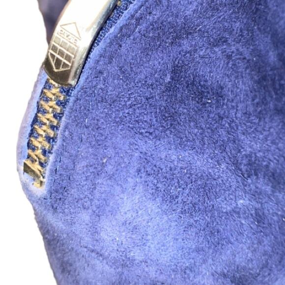 Vince Camuto Size 6 Blue Suede Heel - Picture 4 of 5